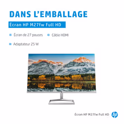 HP Écran Full HD M27fw - Vue supplémentaire 10