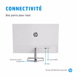 HP Écran Full HD M27fw - Vue supplémentaire 9