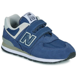 Sneakers 574 Synthétique Bleu Marine