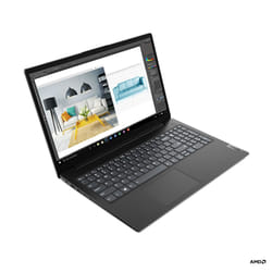 Lenovo V V15 5500U Ordinateur portable 39,6 cm (15.6") Full HD AMD Ryzen™ 5 16 Go DDR4-SDRAM 512 Go SSD Wi-Fi 5 (802.11ac) Windows 11 Pro Noir