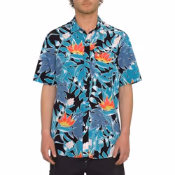 VOLCOM Chemise LEAF PIT FLORAL SS - S – Court (Short)