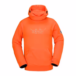 Sweat à capuche - Volcom - Hydro Riding - Rouge - Imperméable - Respirant