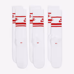 Chaussettes mi-mollet Nike Sportswear Dri-FIT Everyday Essential (3 paires) - Blanc