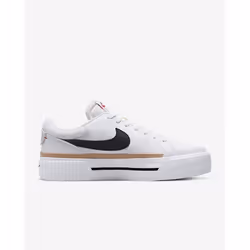 Basket Court Legacy Lift - NIKE - Blanc - Lacets - Compensé - Synthétique