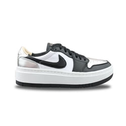 Basket Wmns Air Jordan 1 Elevate Low Se Dq8561-001 - NIKE - Argent / Blanc / Noir - Cuir
