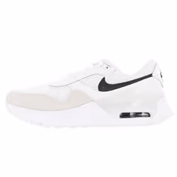 Chaussures mode ville femme Nike Air Max System - Blanc - Lacets - Look streetwear