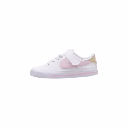 Baskets - NIKE - Court Legacy Enfant - Lacets - Blanc