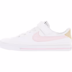 Baskets - NIKE - Court Legacy Enfant - Lacets - Blanc