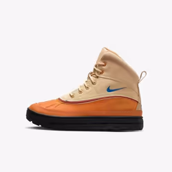 Bottes NIKE Woodside 2 High gs marron pour garçons - Caoutchouc - Lacets