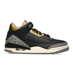 Basket - Nike - Air Jordan 3 Retro Cement - Noir - Respirant - Mixte - Adulte