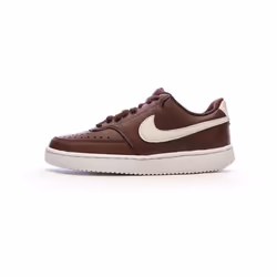 Baskets Bordeaux Femme Nike Court Vision