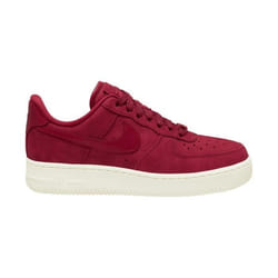 Chaussures NIKE Air Force 1 07 Prm Bordeaux - Femme/Adulte - Blanc - Lacets - Synthétique - Plat