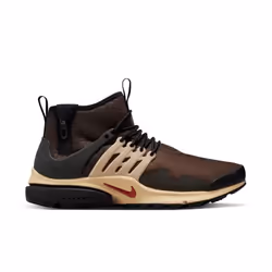 Chaussures de Running NIKE Air Presto Mid Utility Noir - Homme/Adulte - Drop 10mm