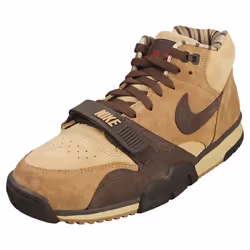 Baskets - Nike - AIR TRAINER 1 - Homme - Marron - Daim - Lacets