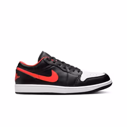 Chaussures NIKE Air Jordan 1 Noir - Homme/Adulte - Cuir - Lacets - Plat