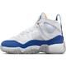 Baskets - Nike - Air Jordan Jumpman Two Trey GS - Blanc - Bleu - Respirant