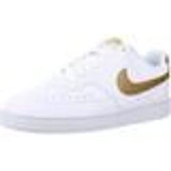 Chaussures Femme Nike Court Vision Low Next Nature DH3158-105 - Blanc - Lacets - Synthétique
