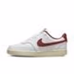 Chaussures Basses - NIKE - Court Vision Low - Femme - Semelle en Caoutchouc - Style Basketball Années 80