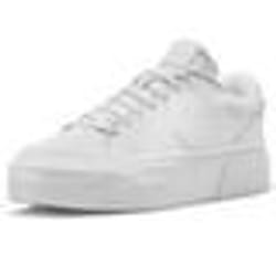 Chaussures Femme Nike Court Legacy Lift DM7590-101 - Blanc - Lacets - Talon Plat