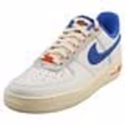 Baskets - Nike - AIR FORCE 1 07 LX - Homme - Cuir - Lacets - Blanc Bleu