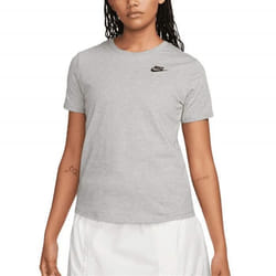 Nike T-shirt pour Femme Club Essentials Gris DX7902-063