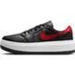 Baskets Nike Air Jordan 1 Elevate Low pour Femme - Cuir Noir - Lacets - Talon Plat