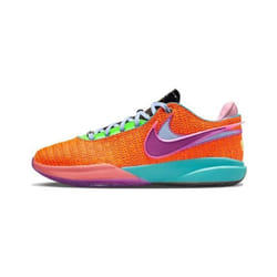 Chaussures de Basket-ball NIKE Lebron XX Orange - Homme/Adulte - Respirant