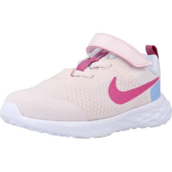 Basket Nike Jaune 115958 - Fille - Enfant - Lacets - Textile