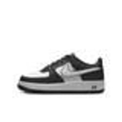 Chaussures pour Enfant - NIKE - Air Force 1 LV8 2 - Noir - Cuir - Lacets