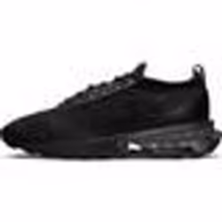 Basket Nike AIR MAX FLYKNIT RACER - Noir - Cuir - Lacets