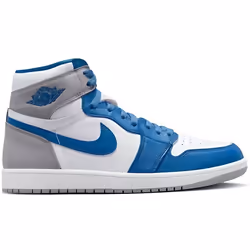 Basket Air Jordan 1 Retro Og True Blue Dz5485-410 - NIKE - Cuir - Lacets - Adulte - Mixte - Plat