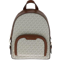 MICHAEL KORS Sac à dos ecru et camel