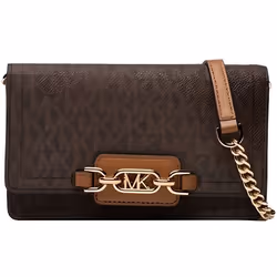 MICHAEL KORS Sac bandoulière marron et camel