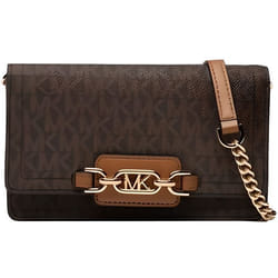 MICHAEL KORS Sac bandoulière marron et camel
