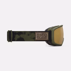 Giro Ringo Goggle lunette de sports d'hiver Vert Hommes Orange Verres sphériques