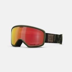 Giro Ringo Goggle lunette de sports d'hiver Vert Hommes Orange Verres sphériques