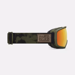 Giro Ringo Goggle lunette de sports d'hiver Vert Hommes Orange Verres sphériques