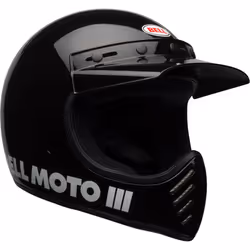 Bell Moto-3 Classic Casque de motocross, noir, taille L pour Hommes - Vue supplémentaire 10