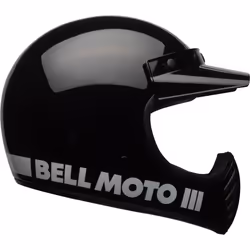 Bell Moto-3 Classic Casque de motocross, noir, taille L pour Hommes - Vue supplémentaire 6