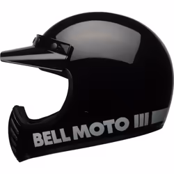 Bell Moto-3 Classic Casque de motocross, noir, taille L pour Hommes - Vue supplémentaire 7