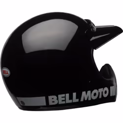 Bell Moto-3 Classic Casque de motocross, noir, taille L pour Hommes - Vue supplémentaire 8