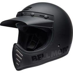 Bell Moto-3 Classic Casque de motocross, noir, taille L pour Hommes