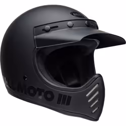 Bell Moto-3 Classic Casque de motocross, noir, taille XL pour Hommes - Vue supplémentaire 9