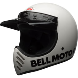 Bell Moto-3 Classic Casque de motocross, blanc, taille XL pour Hommes