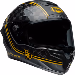 Bell Race Star DLX Flex RSD Player Casque, noir-or, taille L pour Hommes
