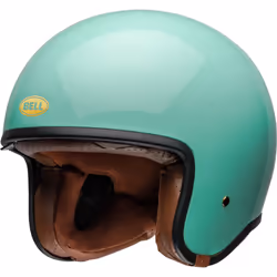Bell TX-501 Solid Casque jet, vert-turquoise, taille S pour Hommes