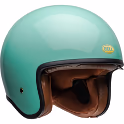 Bell TX-501 Solid Casque jet, vert-turquoise, taille S pour Hommes - Vue supplémentaire 4