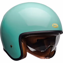 Bell TX-501 Solid Casque jet, vert-turquoise, taille S pour Hommes - Vue supplémentaire 5