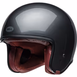 Bell TX-501 Solid Casque jet, noir-gris, taille L pour Hommes