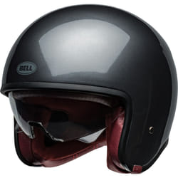 Bell TX-501 Solid Casque jet, noir-gris, taille XL pour Hommes